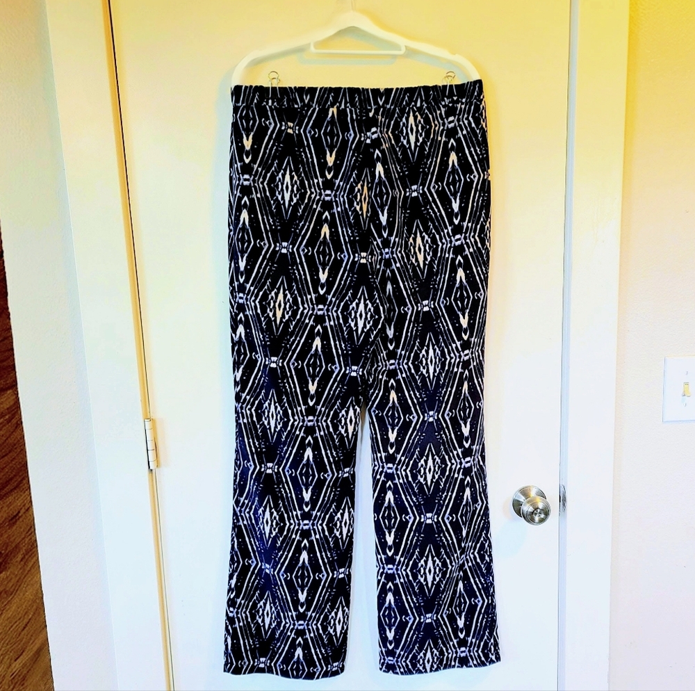 Conrad‎ C Collection – Comfortable Navy Patterned Pants